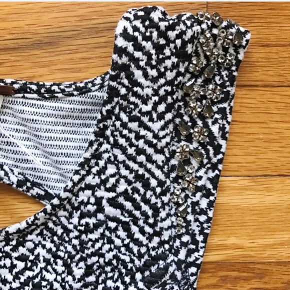 FREE PEOPLE • sparkle skater dress - Picture 6 of 7